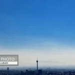 کیفیت هوای تهران در وضعیتِ قابل قبول
