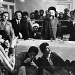 طالقانی، بهشتی و هاشمی رفسنجانی در سنندج؛ سال ۵۸ +عکس