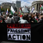 بازداشت معترضان حامی فلسطین توسط پلیس لندن