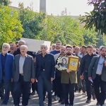 مادر شهید حسن یازرلو به فرزند شهیدش پیوست