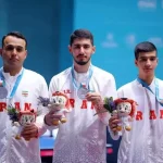 نقره تیم ملی تنیس روی میز مردان ایران در بازی‌های کشورهای اسلامی