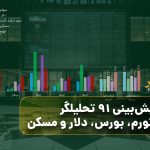 پیش‌بینی ۹۱ تحلیلگر از آینده تورم، بورس، دلار و مسکن