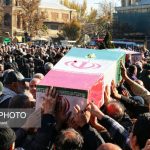 مراسم تشییع پیکرهای ۸ شهید گمنام – همدان