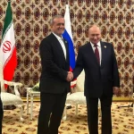 دیدار روسای جمهور ایران و روسیه