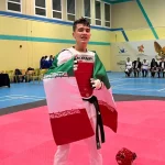 ابوالفضل ایمانی طلای پاراتکواندو را در ثانیه آخر گرفت