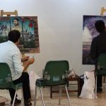 کارگاه‌ نقاشی «روایت یاران» در مسجد جامع شهرکرد برپا شد
